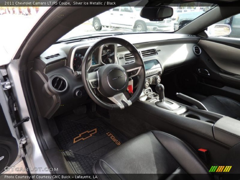 Silver Ice Metallic / Black 2011 Chevrolet Camaro LT/RS Coupe
