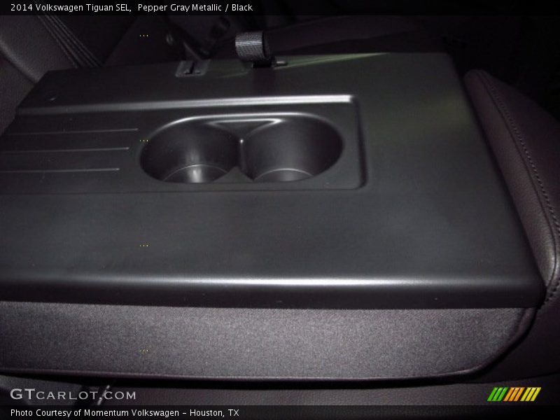 Pepper Gray Metallic / Black 2014 Volkswagen Tiguan SEL