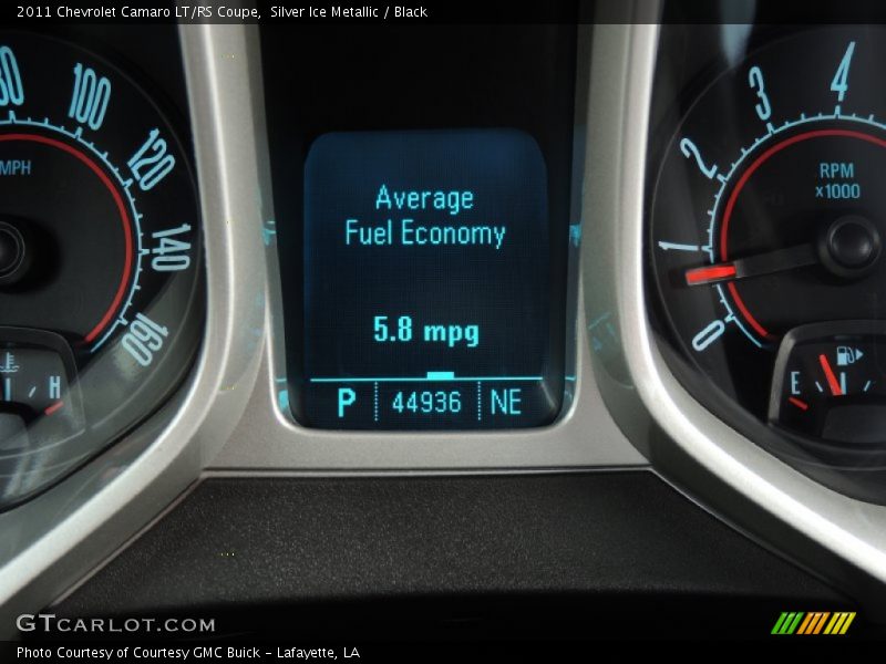 Silver Ice Metallic / Black 2011 Chevrolet Camaro LT/RS Coupe