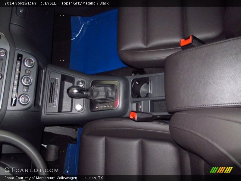 Pepper Gray Metallic / Black 2014 Volkswagen Tiguan SEL