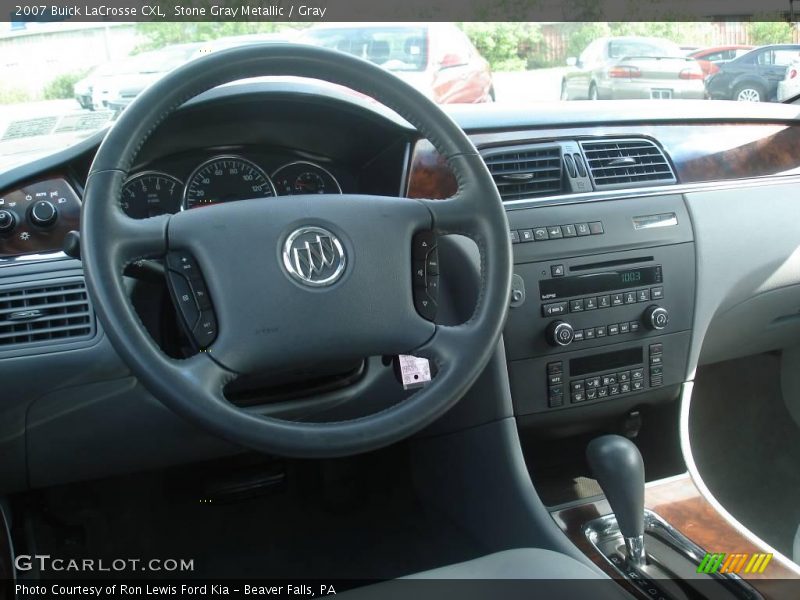 Stone Gray Metallic / Gray 2007 Buick LaCrosse CXL