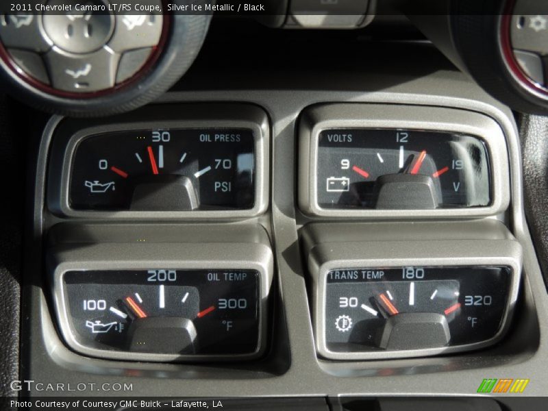 Silver Ice Metallic / Black 2011 Chevrolet Camaro LT/RS Coupe