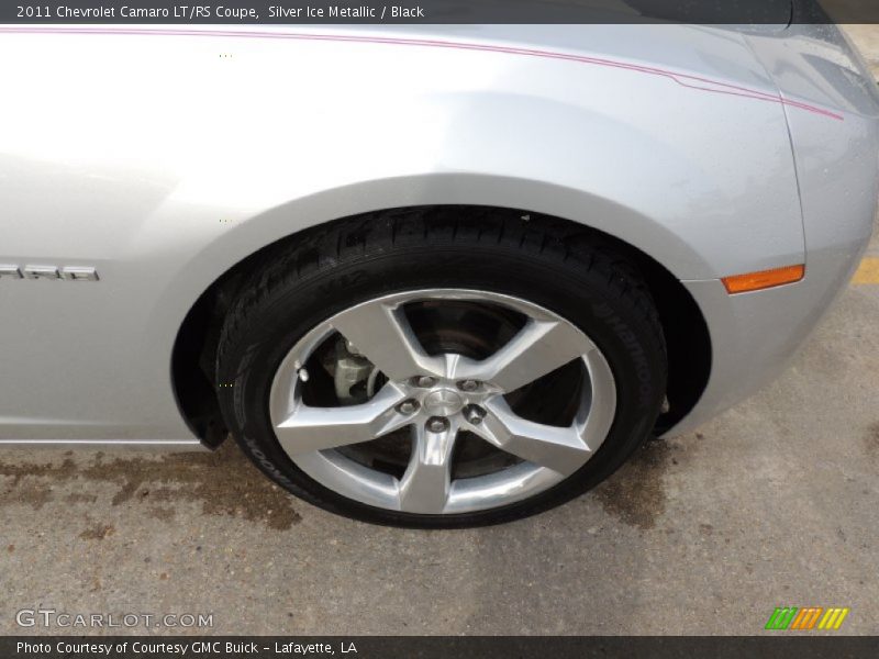 Silver Ice Metallic / Black 2011 Chevrolet Camaro LT/RS Coupe