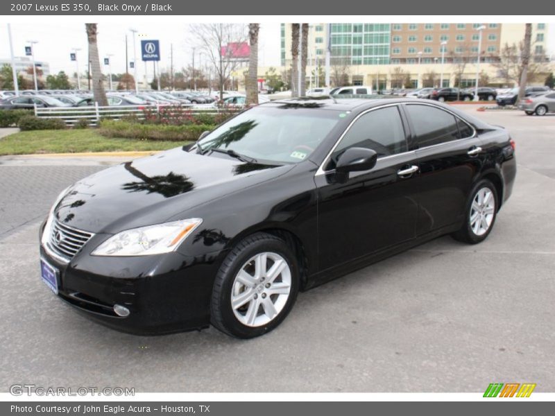 Black Onyx / Black 2007 Lexus ES 350