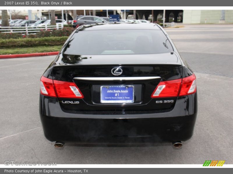 Black Onyx / Black 2007 Lexus ES 350