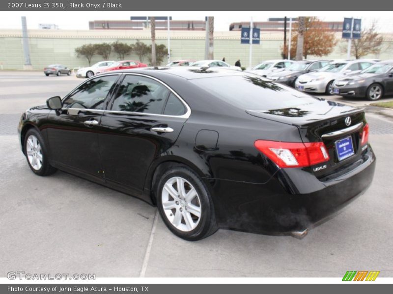 Black Onyx / Black 2007 Lexus ES 350