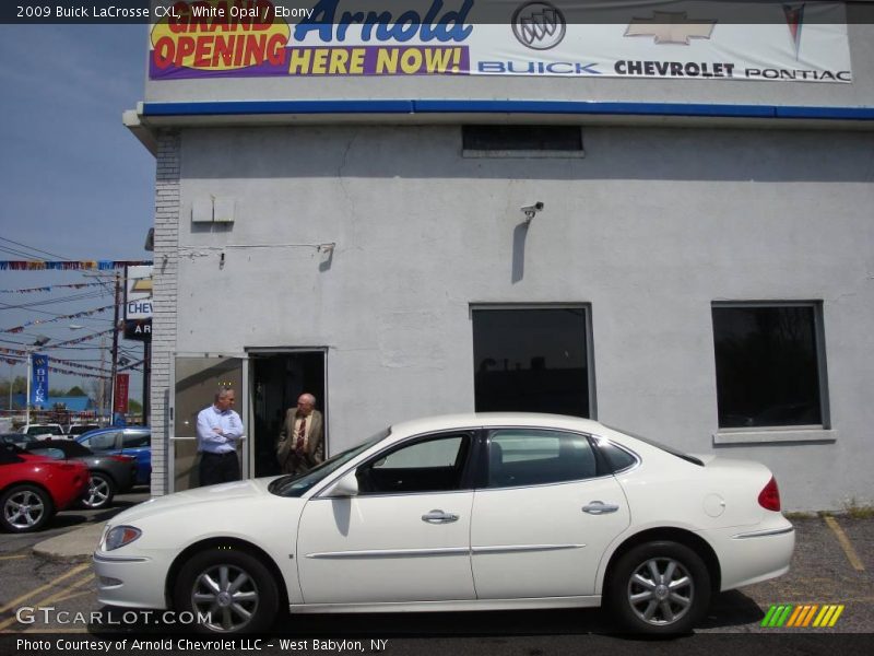 White Opal / Ebony 2009 Buick LaCrosse CXL