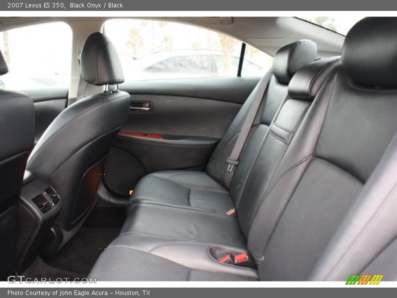 Black Onyx / Black 2007 Lexus ES 350