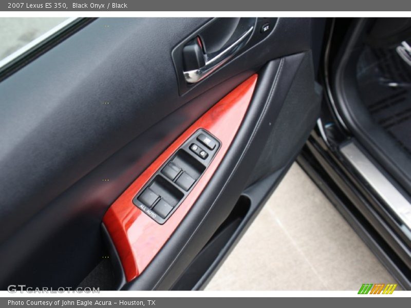 Black Onyx / Black 2007 Lexus ES 350