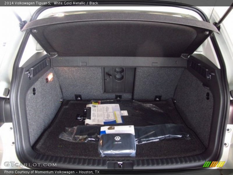 White Gold Metallic / Black 2014 Volkswagen Tiguan S