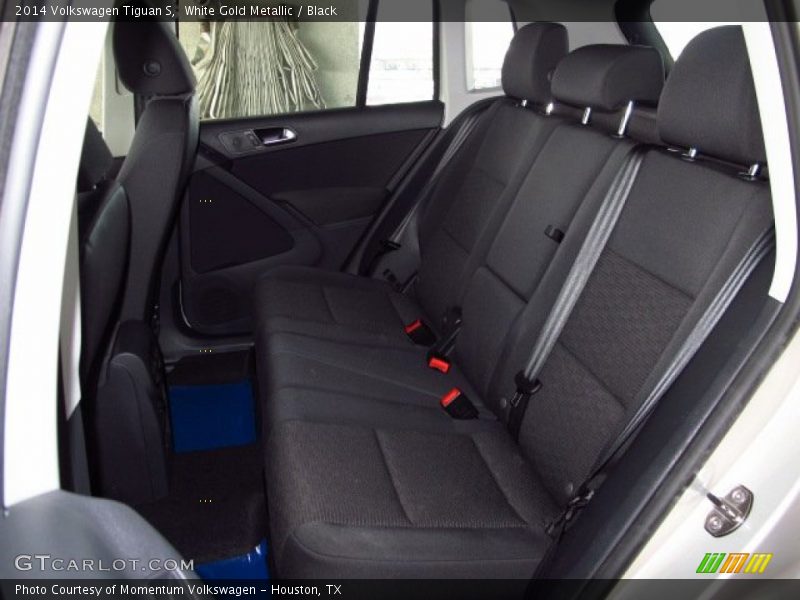 White Gold Metallic / Black 2014 Volkswagen Tiguan S