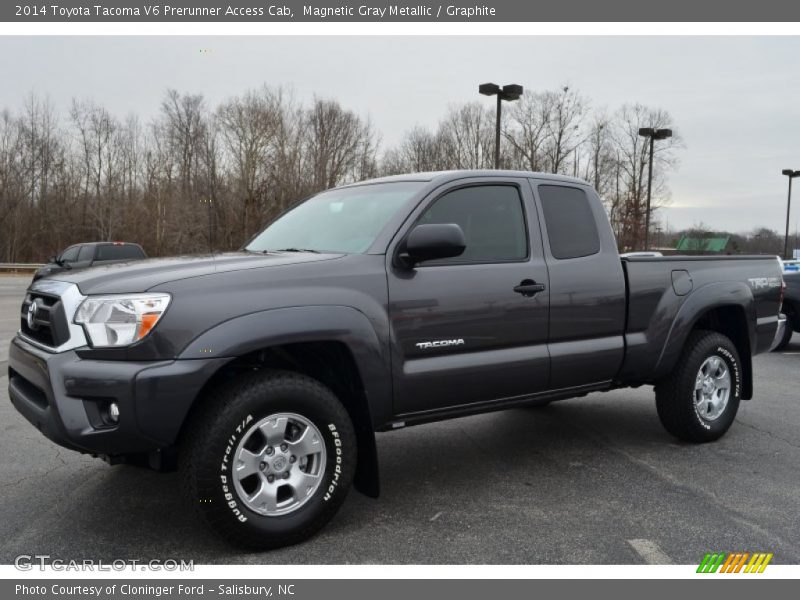 Magnetic Gray Metallic / Graphite 2014 Toyota Tacoma V6 Prerunner Access Cab