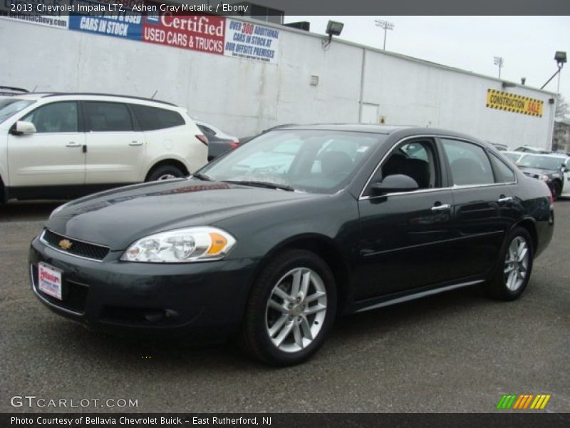 Ashen Gray Metallic / Ebony 2013 Chevrolet Impala LTZ
