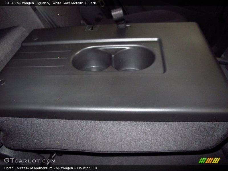 White Gold Metallic / Black 2014 Volkswagen Tiguan S