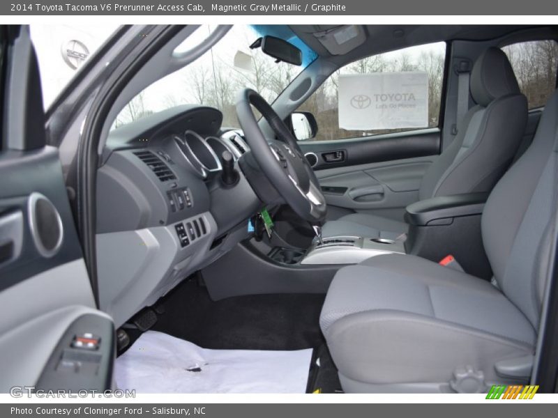 Magnetic Gray Metallic / Graphite 2014 Toyota Tacoma V6 Prerunner Access Cab