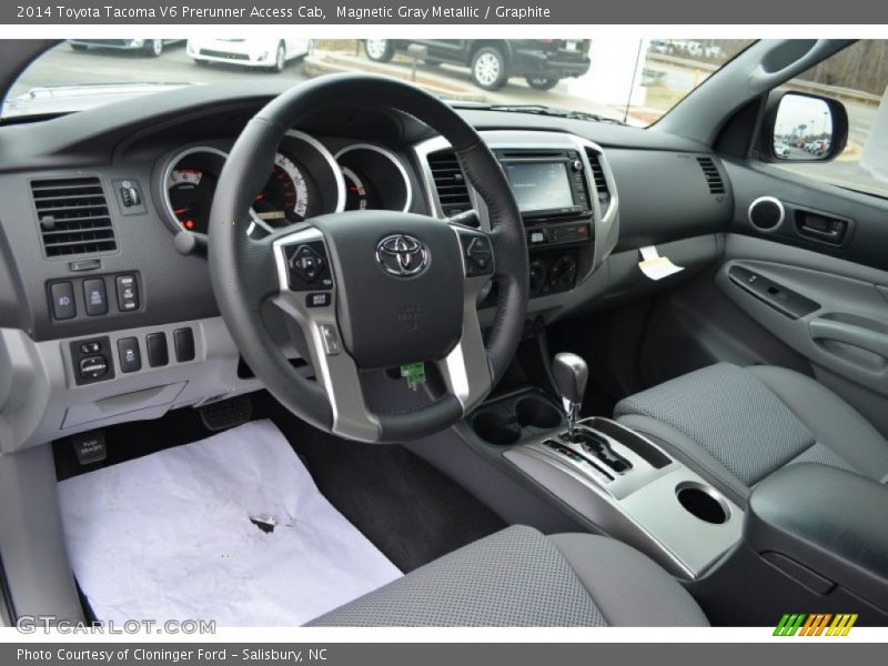 Magnetic Gray Metallic / Graphite 2014 Toyota Tacoma V6 Prerunner Access Cab