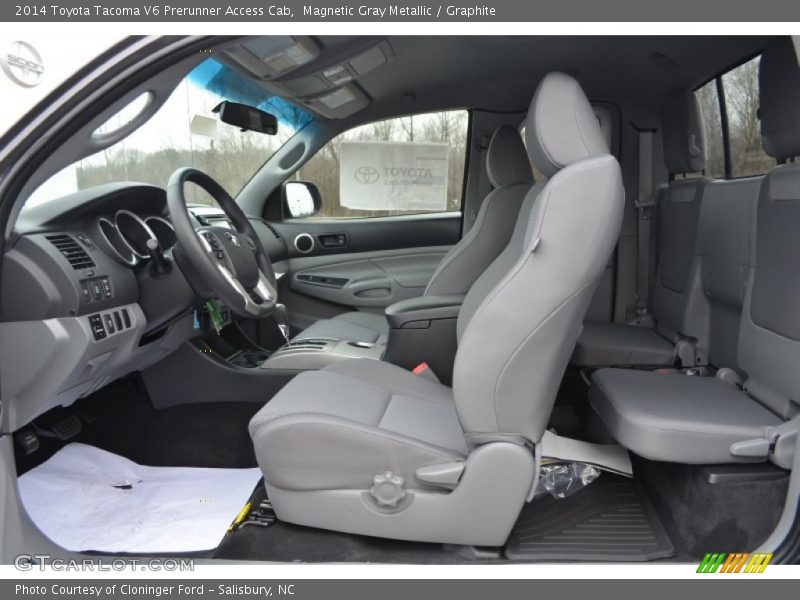 Magnetic Gray Metallic / Graphite 2014 Toyota Tacoma V6 Prerunner Access Cab