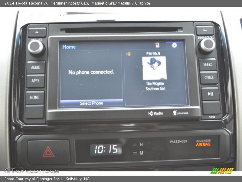 Magnetic Gray Metallic / Graphite 2014 Toyota Tacoma V6 Prerunner Access Cab