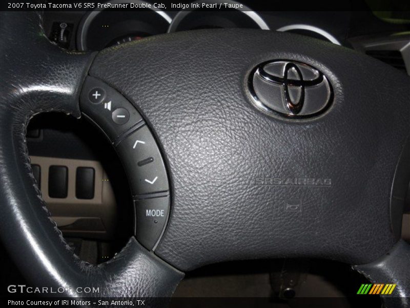 Indigo Ink Pearl / Taupe 2007 Toyota Tacoma V6 SR5 PreRunner Double Cab