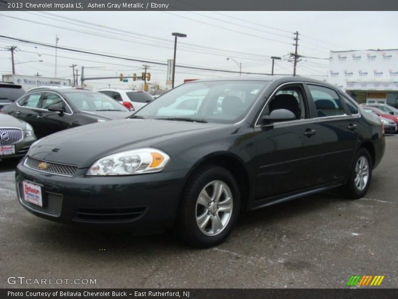 Ashen Gray Metallic / Ebony 2013 Chevrolet Impala LS