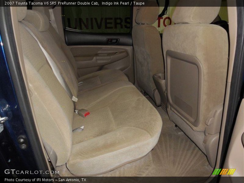 Indigo Ink Pearl / Taupe 2007 Toyota Tacoma V6 SR5 PreRunner Double Cab