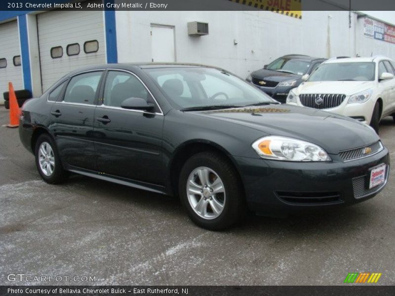 Ashen Gray Metallic / Ebony 2013 Chevrolet Impala LS