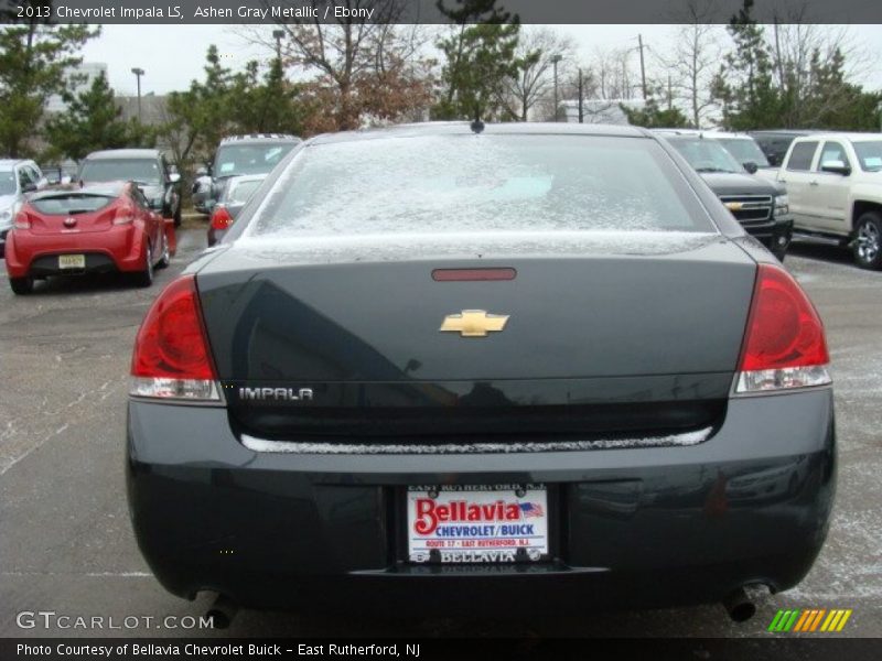 Ashen Gray Metallic / Ebony 2013 Chevrolet Impala LS
