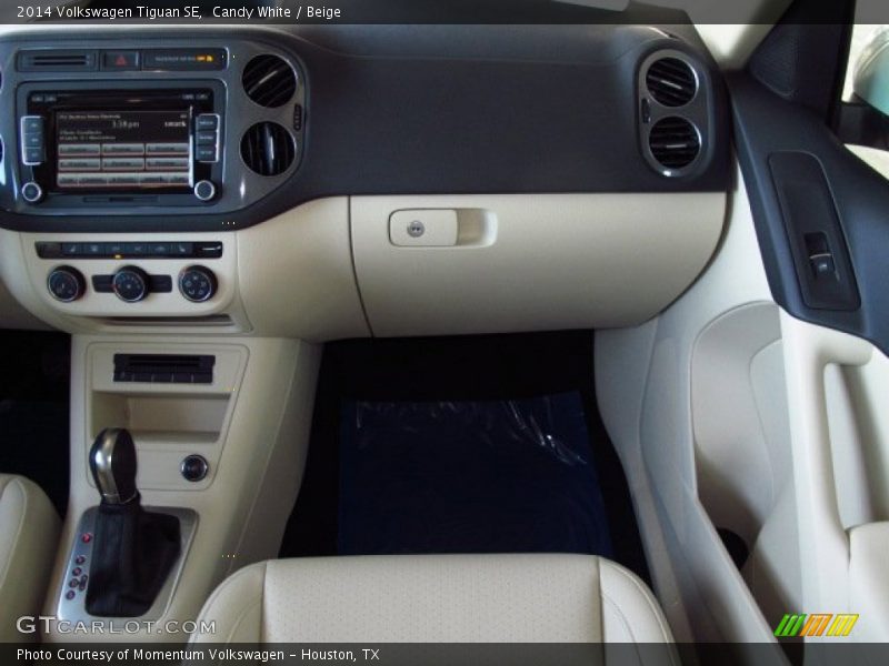 Candy White / Beige 2014 Volkswagen Tiguan SE