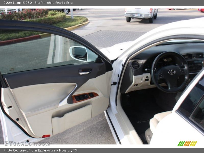 Starfire White Pearl / Ecru 2009 Lexus IS 250