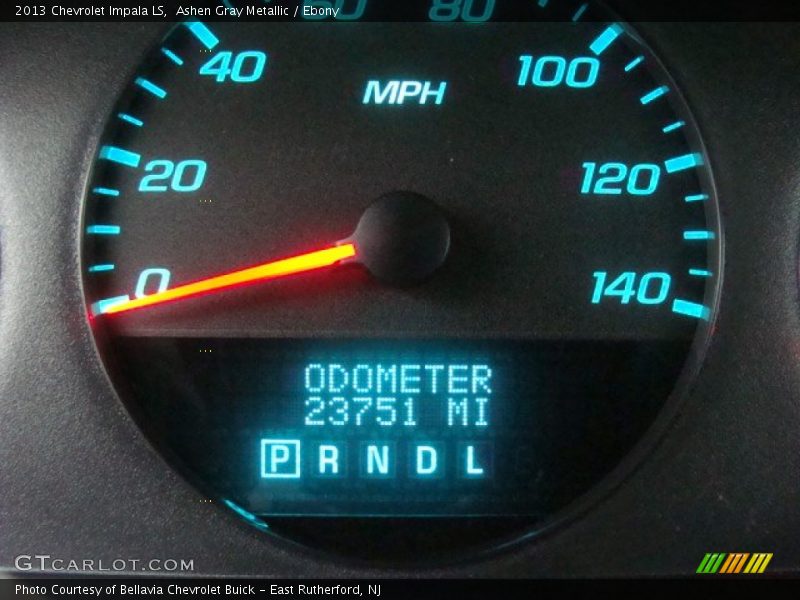 Ashen Gray Metallic / Ebony 2013 Chevrolet Impala LS
