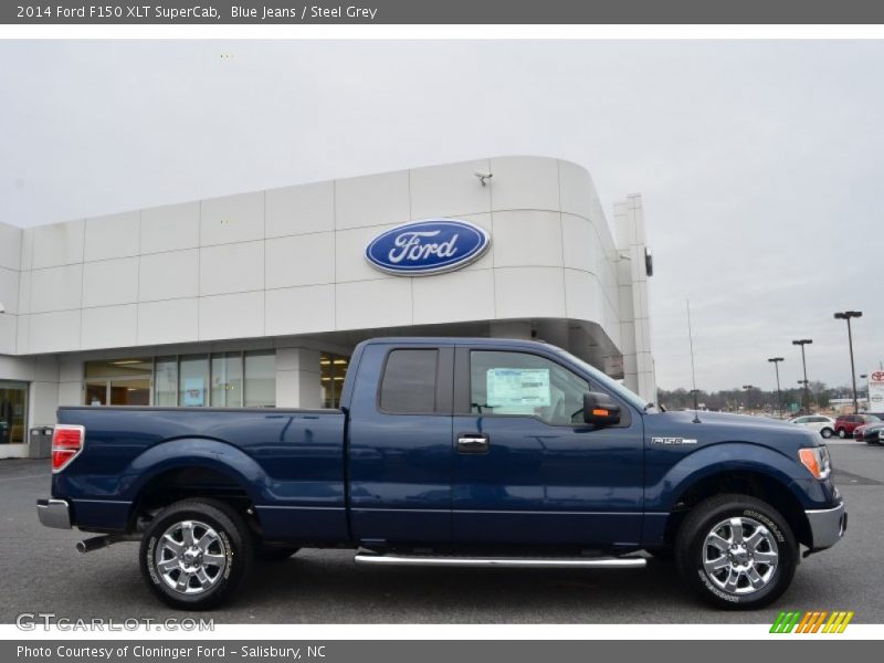  2014 F150 XLT SuperCab Blue Jeans