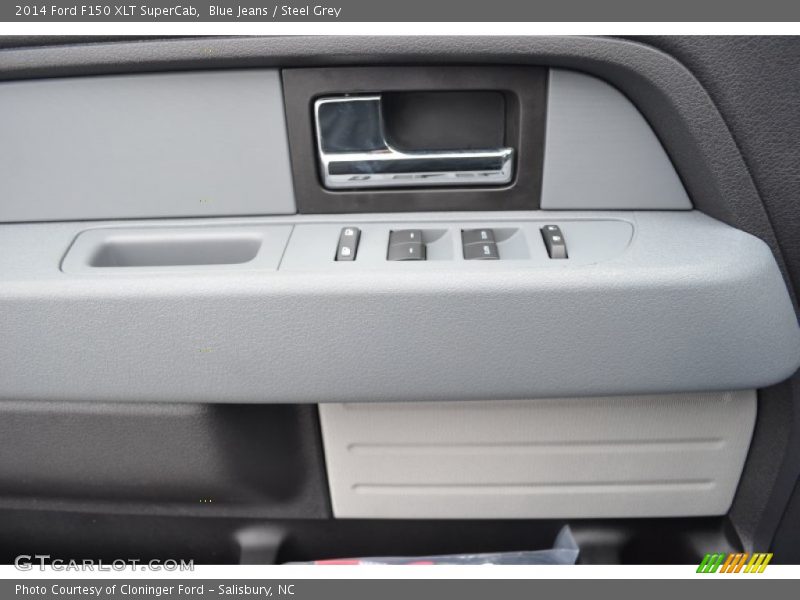 Blue Jeans / Steel Grey 2014 Ford F150 XLT SuperCab