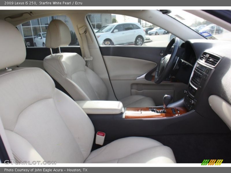 Starfire White Pearl / Ecru 2009 Lexus IS 250