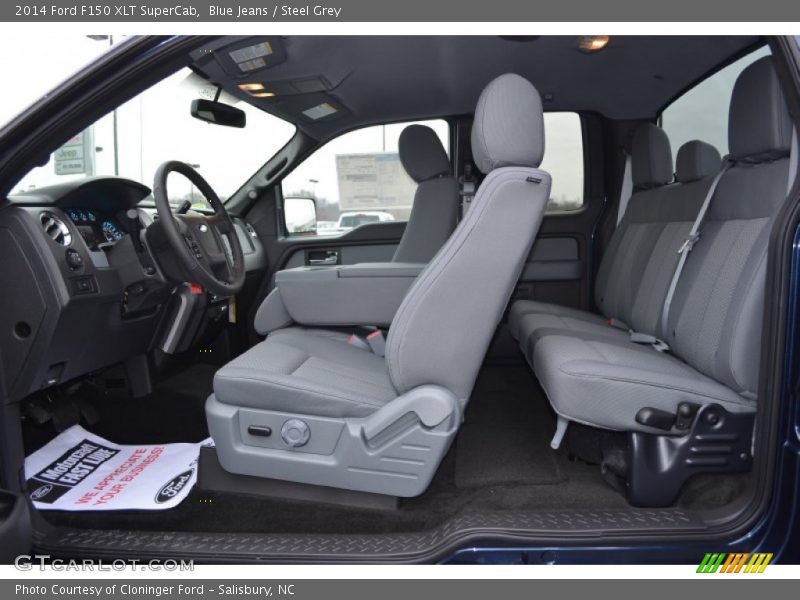 Blue Jeans / Steel Grey 2014 Ford F150 XLT SuperCab