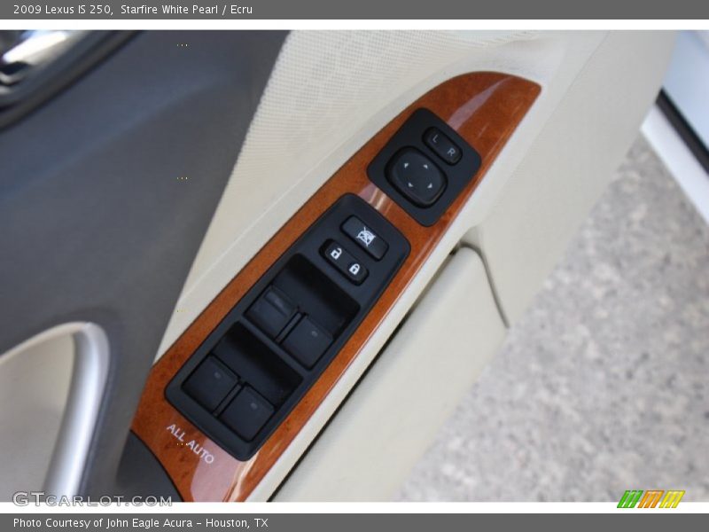 Starfire White Pearl / Ecru 2009 Lexus IS 250
