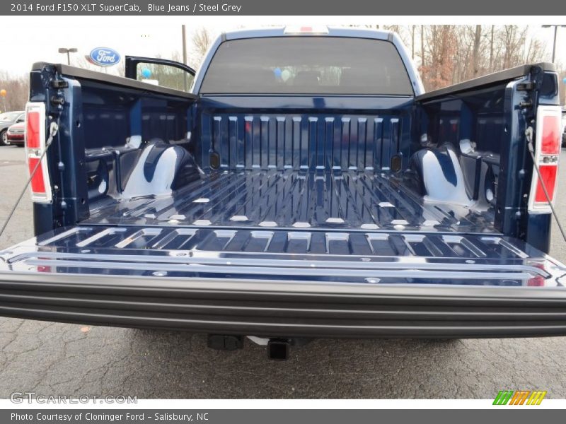 Blue Jeans / Steel Grey 2014 Ford F150 XLT SuperCab