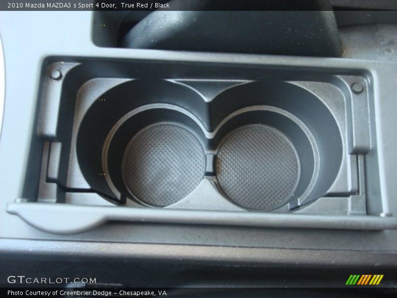 True Red / Black 2010 Mazda MAZDA3 s Sport 4 Door