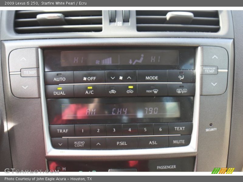Starfire White Pearl / Ecru 2009 Lexus IS 250