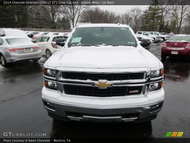 Summit White / Jet Black 2014 Chevrolet Silverado 1500 LT Z71 Crew Cab 4x4