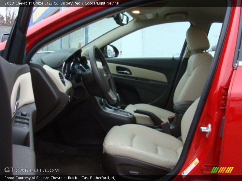 Victory Red / Cocoa/Light Neutral 2013 Chevrolet Cruze LTZ/RS