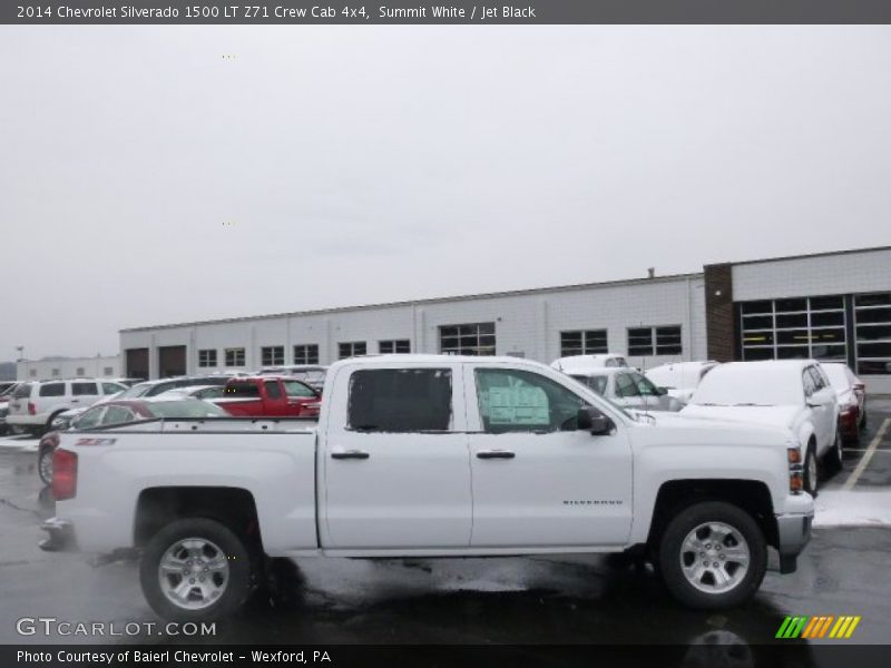 Summit White / Jet Black 2014 Chevrolet Silverado 1500 LT Z71 Crew Cab 4x4