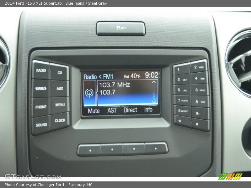 Blue Jeans / Steel Grey 2014 Ford F150 XLT SuperCab