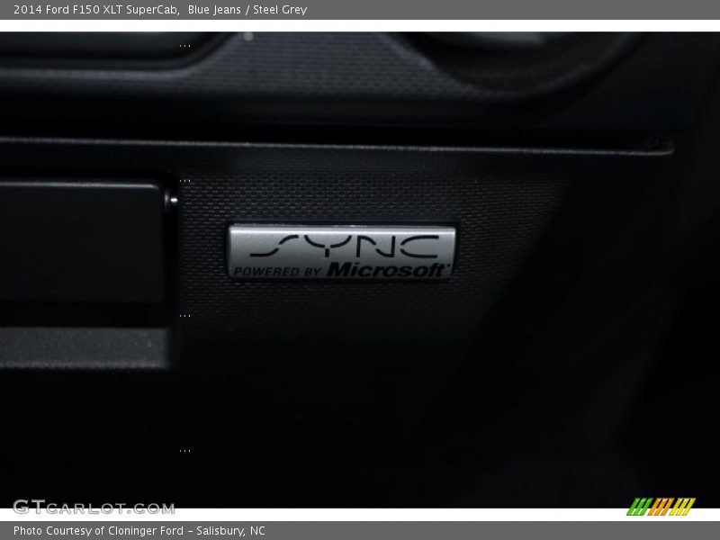 Blue Jeans / Steel Grey 2014 Ford F150 XLT SuperCab