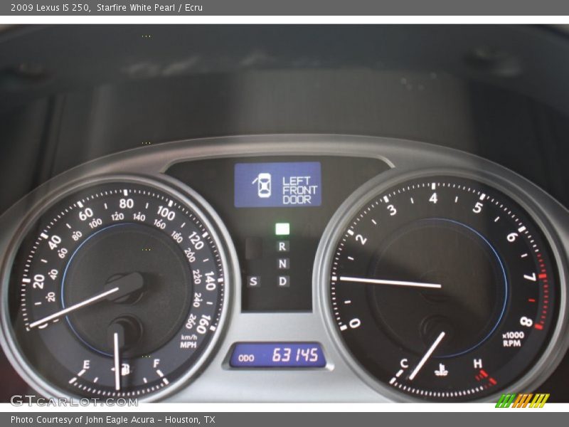 Starfire White Pearl / Ecru 2009 Lexus IS 250