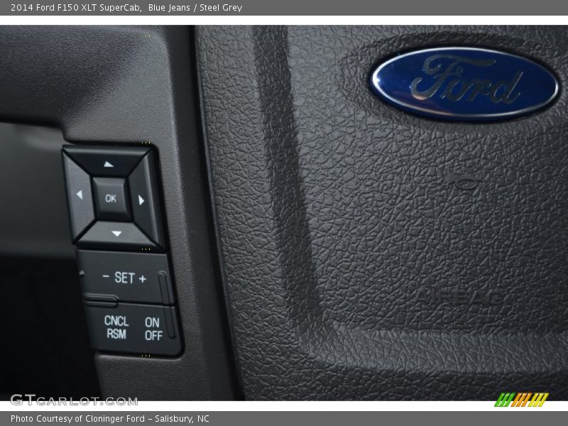 Blue Jeans / Steel Grey 2014 Ford F150 XLT SuperCab