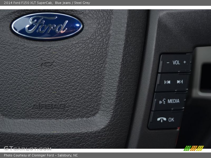 Blue Jeans / Steel Grey 2014 Ford F150 XLT SuperCab