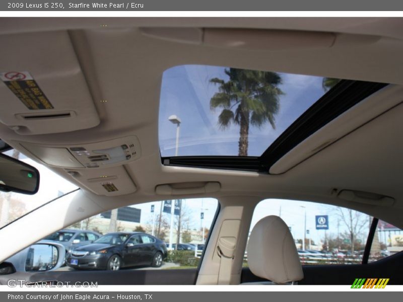 Starfire White Pearl / Ecru 2009 Lexus IS 250