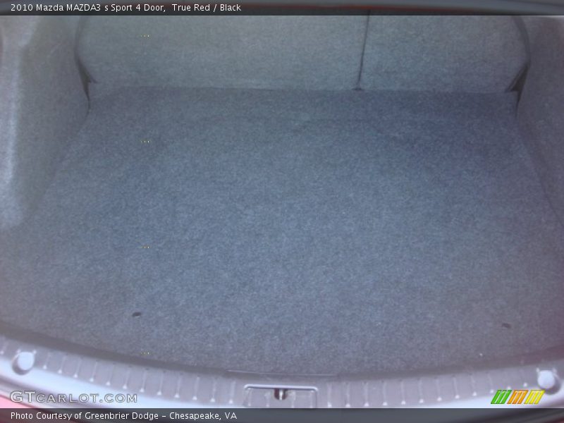 True Red / Black 2010 Mazda MAZDA3 s Sport 4 Door