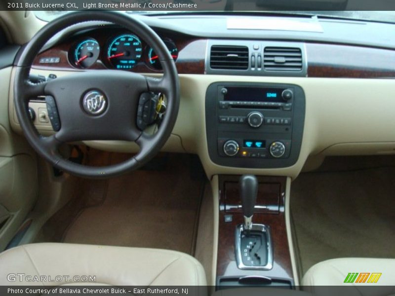 Light Bronze Metallic / Cocoa/Cashmere 2011 Buick Lucerne CXL