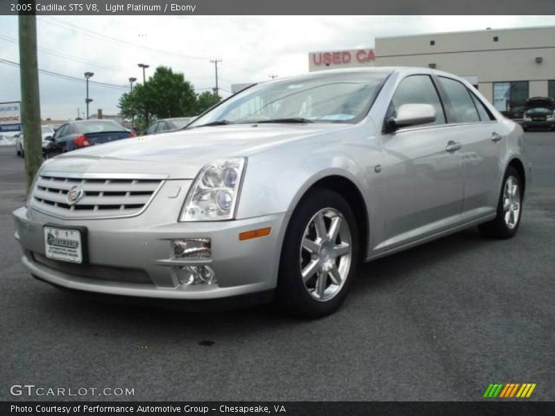 Light Platinum / Ebony 2005 Cadillac STS V8